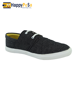 Men Grey Casual Lace-up Shoes